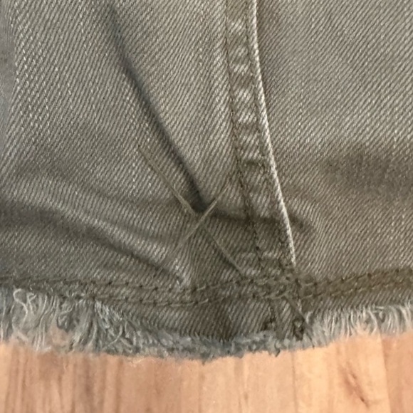 *NWT* FREE PEOPLE Passenger Jacket in Olive Green/Gold Rope/Black Velvet — S - Picture 12 of 13